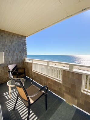 Rom – standard, 1 soverom, ikke-røyk, balkong (Room 32, Ocean View) | Terrasse/patio