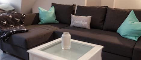 Televisor de pantalla plana, reproductor de DVD i estèreo