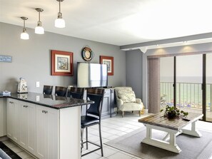 Condo, 1 King Bed with Sofa bed (The Summit 611) | Living room | Flat-screen TV - The Summit 611 (Panama City Beach)