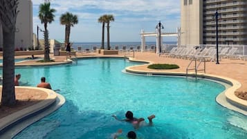 Condo, 1 King Bed with Sofa bed (Laketown Wharf 802) | Pool | Outdoor pool, a heated pool