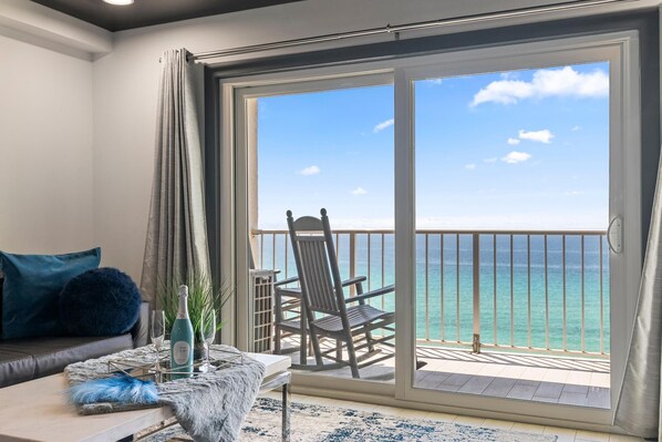 Condo, 1 King Bed with Sofa bed (The Summit 1205) | Living area - The Summit 1205 (Panama City Beach)