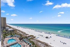 Condo, 1 King Bed with Sofa bed (The Summit 1205) | Beach | On the beach