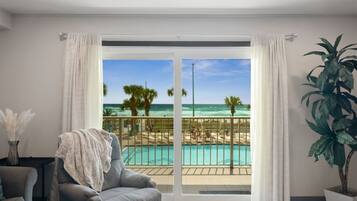 Condo, 1 King Bed with Sofa bed (The Summit 215) | 1 bedroom, iron/ironing board, bed sheets