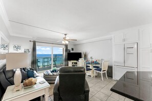 Condo, Multiple Beds (The Summit 1130) | Living area | TV - The Summit 1130 (Panama City Beach)