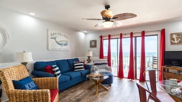 Appartement, 1 kingsize bed met slaapbank (The Summit 504) | Woonkamer