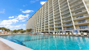 Lejlighed - 1 kingsize-seng med sovesofa (The Summit 515 ) | Pool