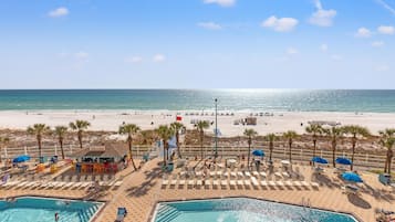 Lejlighed - 1 kingsize-seng med sovesofa (The Summit 515 ) | Pool