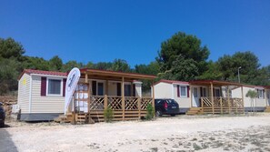 Voorkant van accommodatie