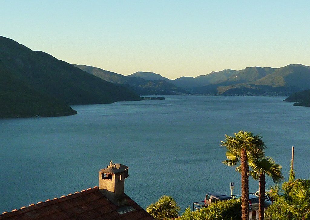 Blick von der Unterkunft