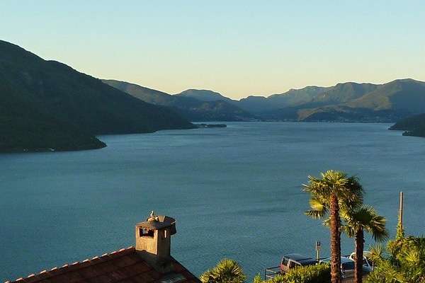 Blick von der Unterkunft