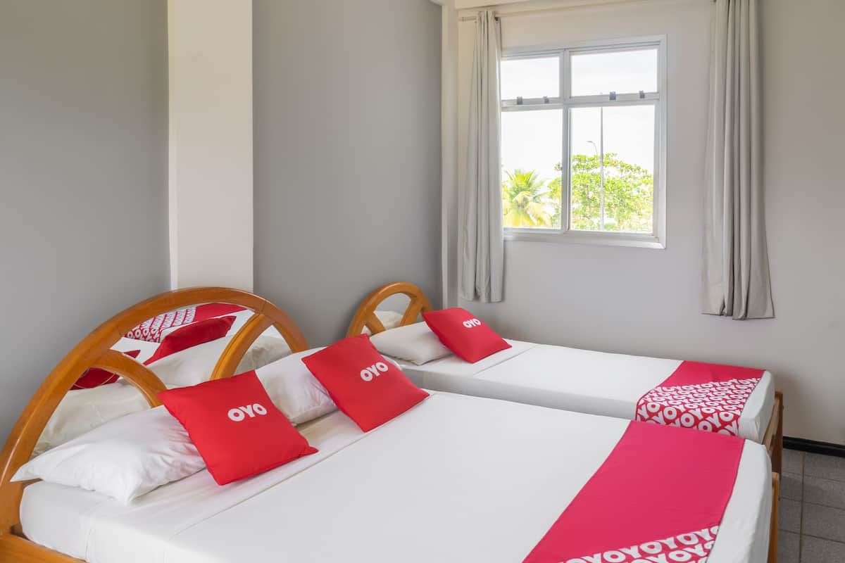 Quadrupla Standard, 2 camere da letto | Ferro/asse da stiro, Wi-Fi gratuito, lenzuola
