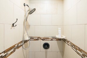 Towels, soap, toilet paper