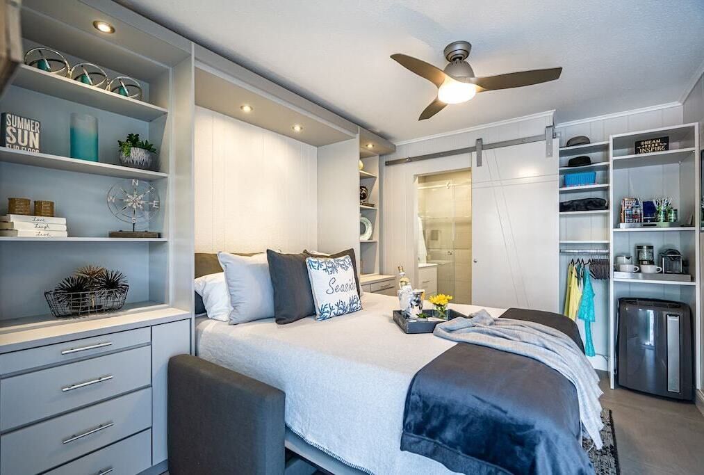 2 bedrooms, desk, iron/ironing board, free WiFi