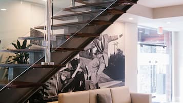 Sala de estar en el lobby