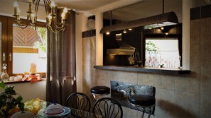 Dining - Apartment with sauna and mountain view (Bad Wildbad)