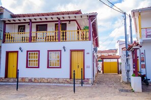 Façade de l’hébergement