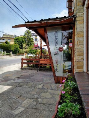 Facciata della struttura