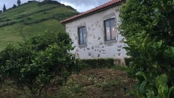 Façana frontal de l'allotjament