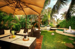 Suite, Pool View | View from room - Villa Las Estrellas Tulum - located at the party zone (Tulum)