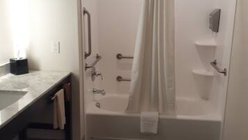 Standard Single Room | Accessible bathroom