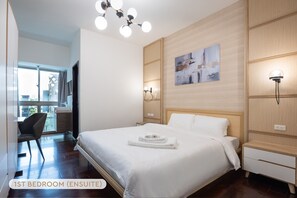 3 dormitoris, escriptori, planxa i posts de planxar i wifi gratuïta 