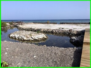 Liegestühle, Strandtücher