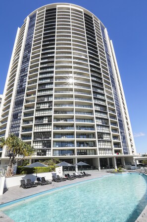 Indoor pool, outdoor pool - Sierra Grand Private 2 Bedroom (Broadbeach)