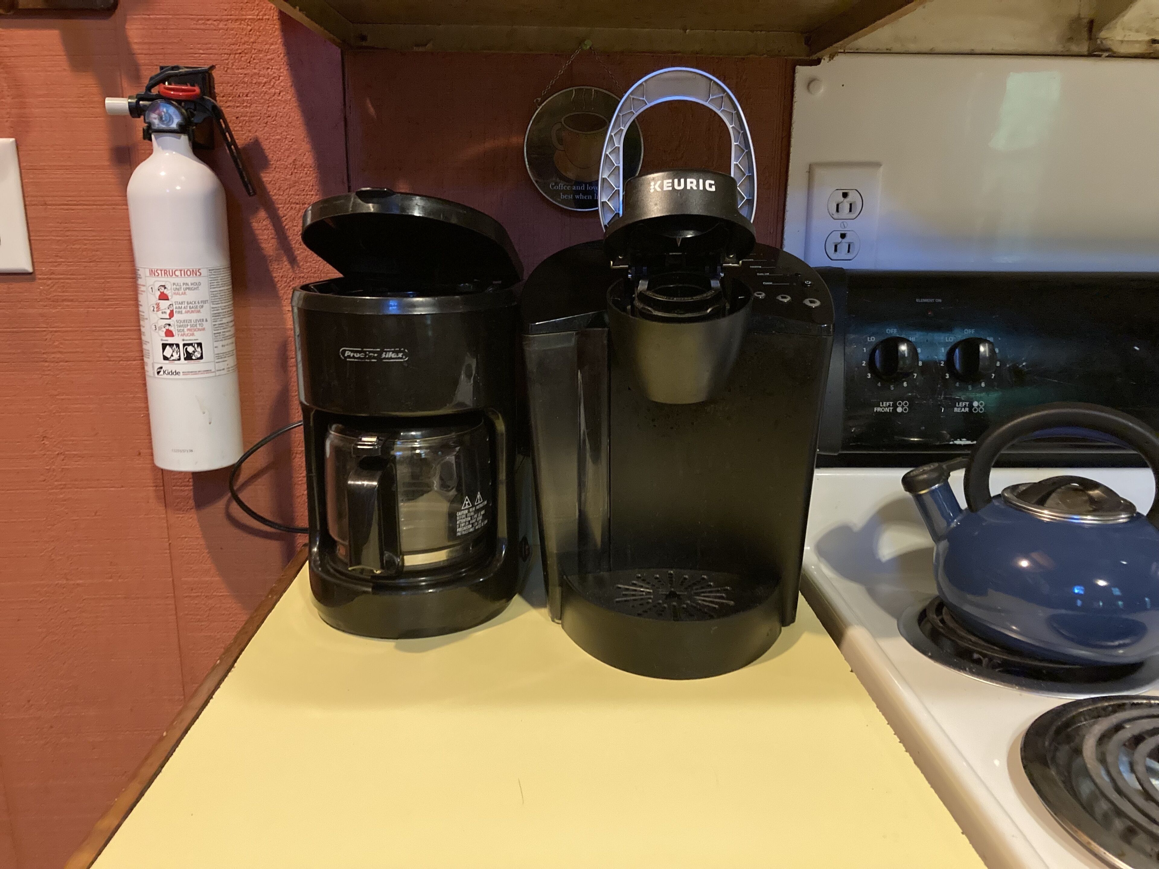 Kaffe og/eller kaffemaskin