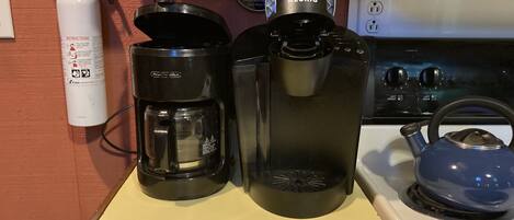Kaffe og/eller kaffemaskin