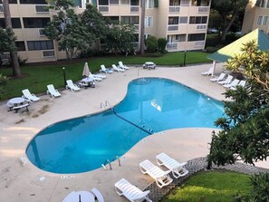Indoor pool, outdoor pool