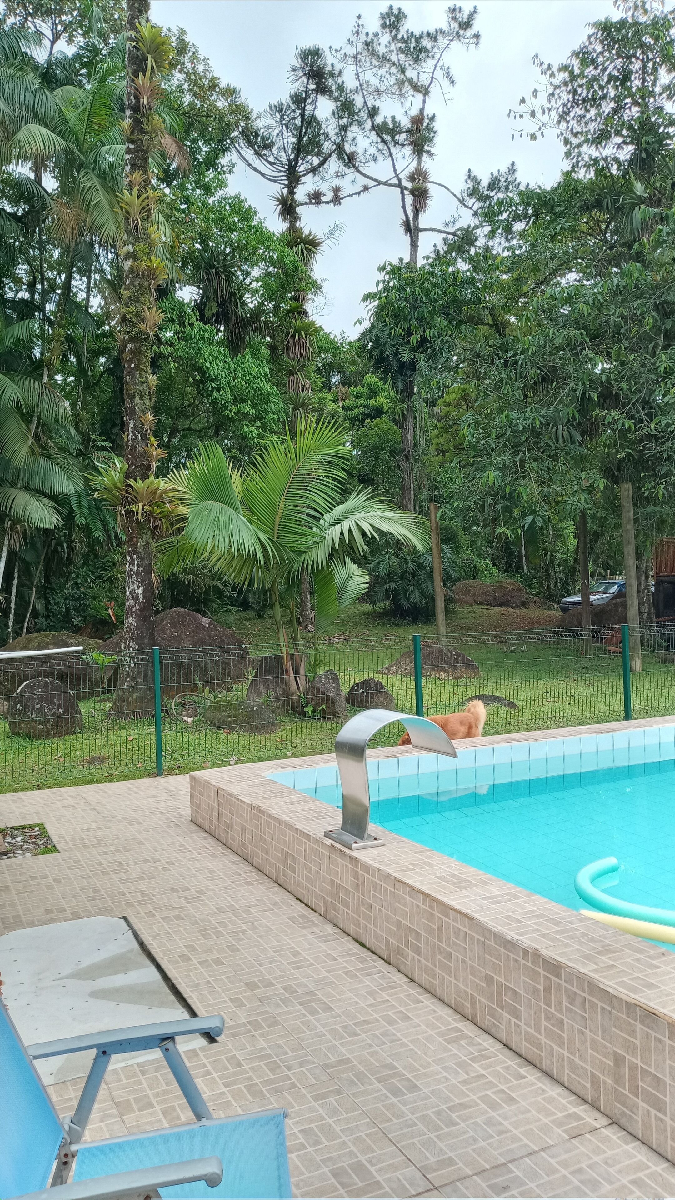 Alberca al aire libre 