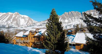 Appartement Duplex de Montagne | Local Ă Skis GRATUIT + AccĂšs Piscine couverte