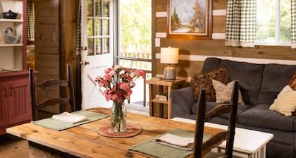 Enchanted Mountain Cottage on quaint farm with creek and opt. breakfast