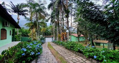 SITE IN UBATUBA WITH SWIMMING POOL AND FISHING POND