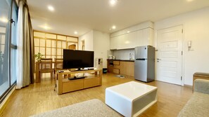 Appartement Deluxe | 1 chambre, bureau, espace de travail pour ordinateurs portables