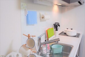하우스 (Private Vacation) | 전용 간이 주방 | 냉장고, 전자레인지, 전기 주전자, 밥솥