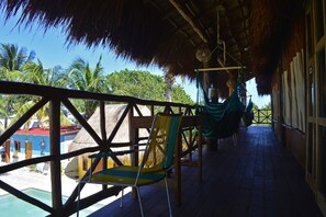 Standard Cabin | Balcony view - Cabañas Frida (Progreso)