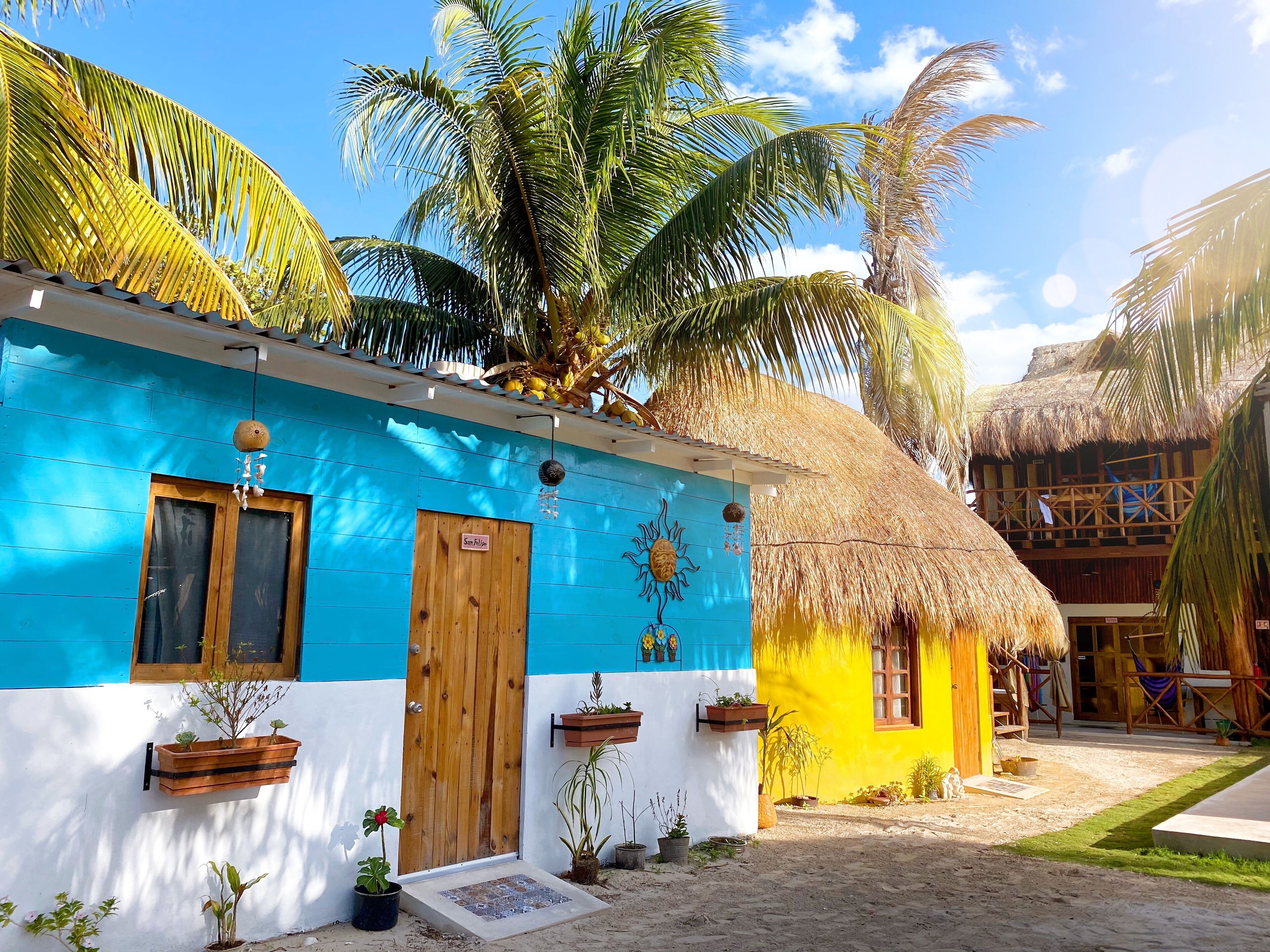 Façade de l’hébergement