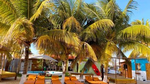 Outdoor pool - Cabañas Frida (Progreso)