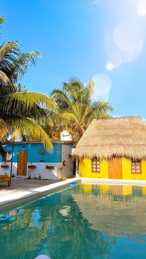Front of property - Cabañas Frida (Progreso)