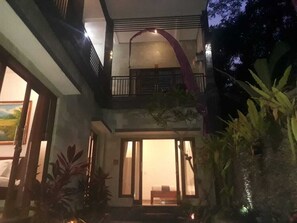 Exterior detail - Cozy small Villa in the middle of lush jungle view (Gianyar)