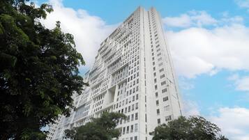 Façade de lâhĂ©bergement