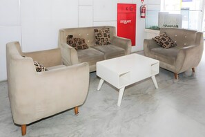 Sala de estar en el lobby