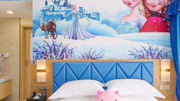 Desk, laptop workspace, free WiFi