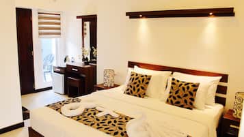 Quarto luxo | Roupas de cama premium, individualmente decorados