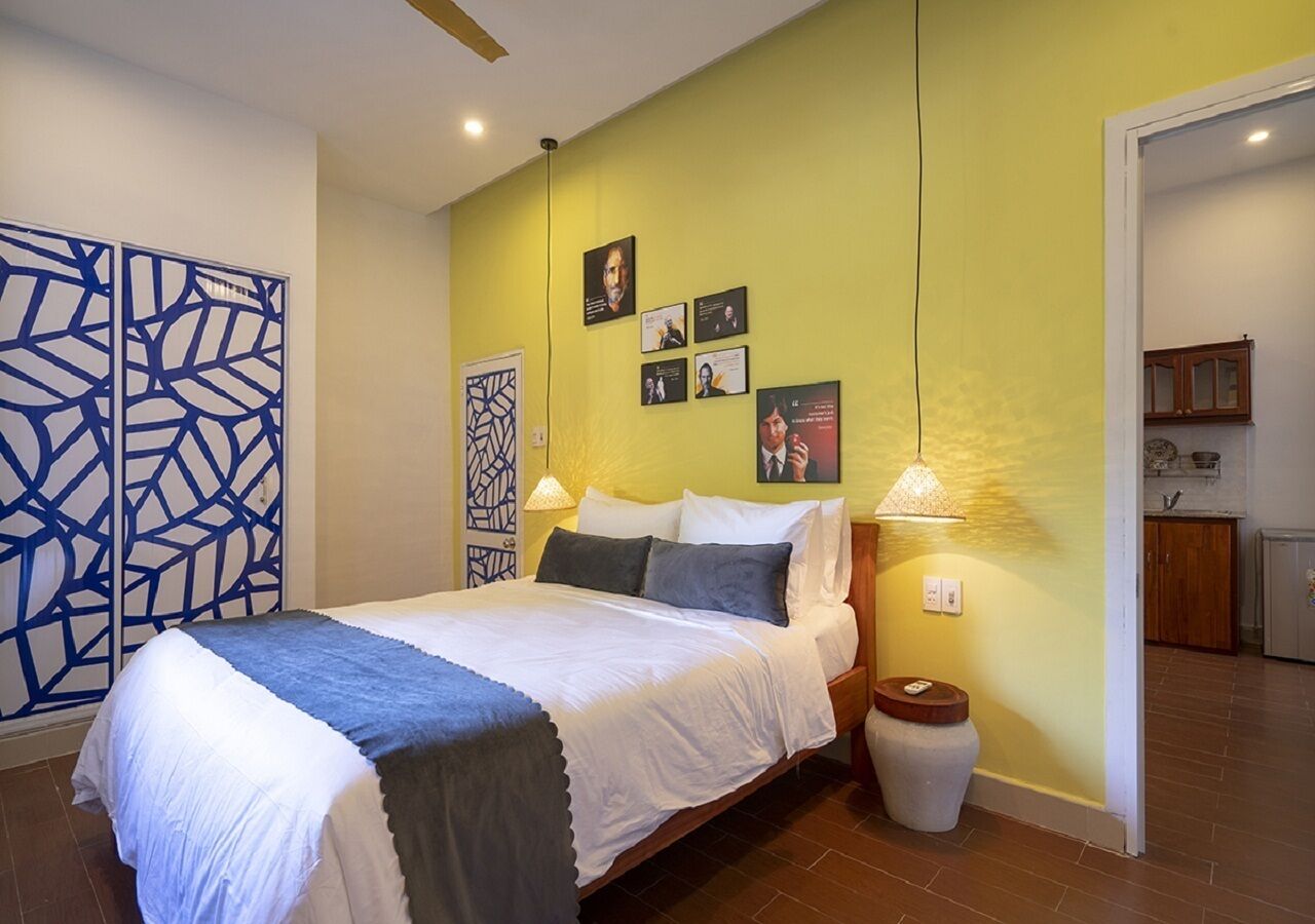 1 dormitorio, caja fuerte, tabla de planchar con plancha y wifi