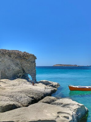 Vue sur la plage/l’océan