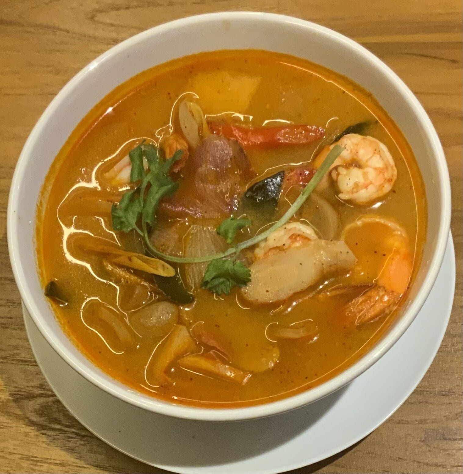 breakfast, lunch, dinner served; fusion cuisine