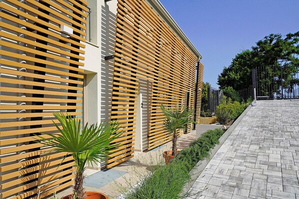 Enceinte de l’hébergement