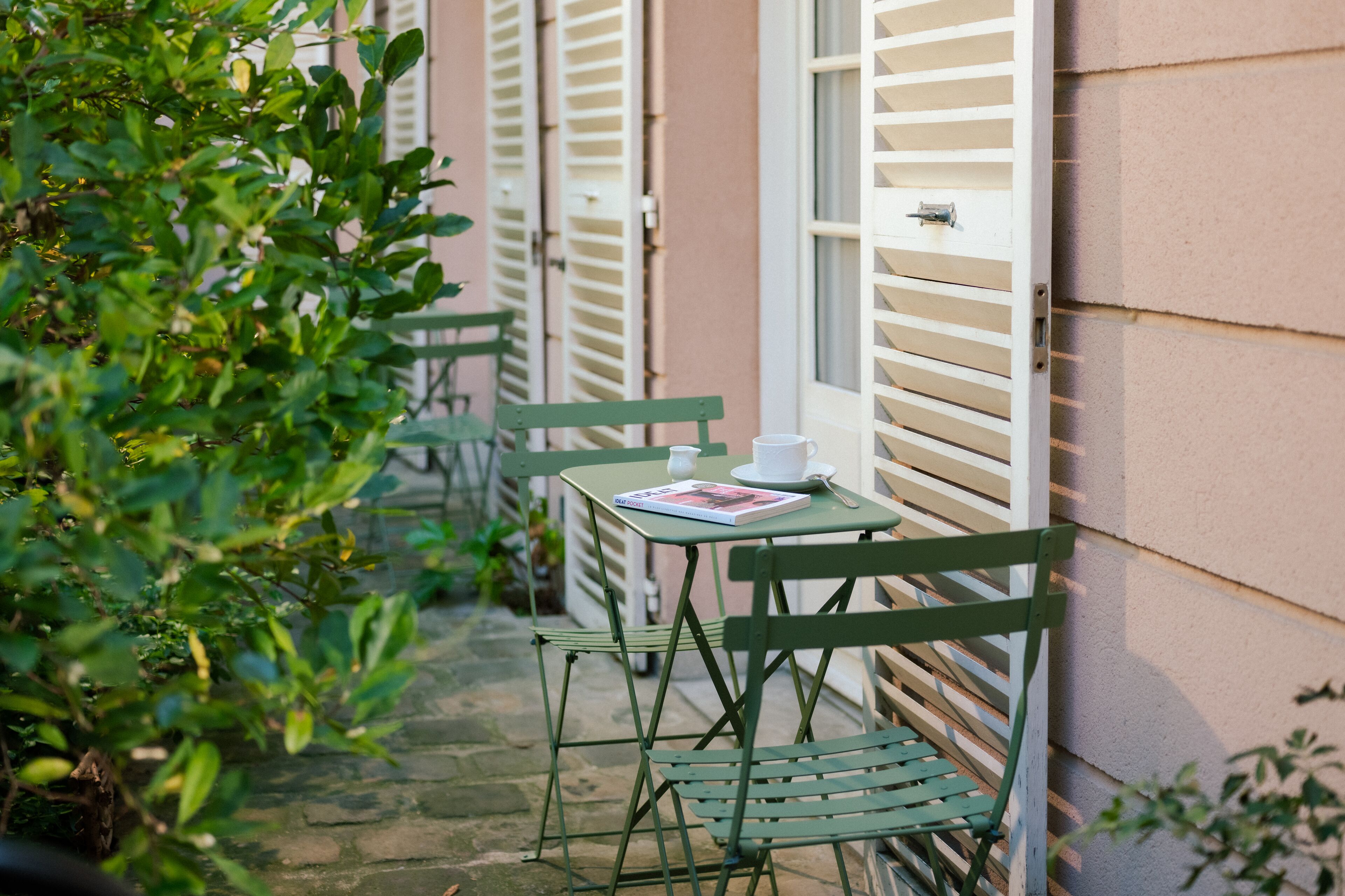 Habitació superior, vistes al jardí | Terrassa o pati